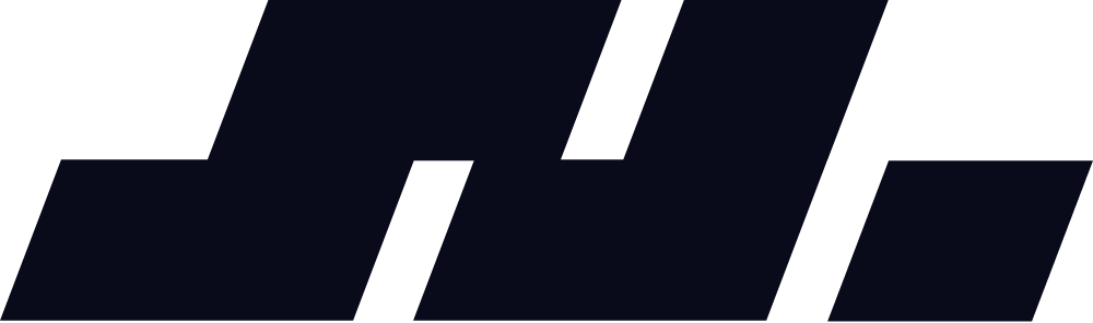 The dark navy SJ logo mark.